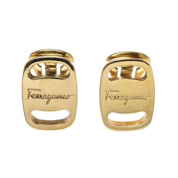 🎉HOST PICK🎉Salvatore Ferragamo Clip-On Earrings - Picture 2 of 7